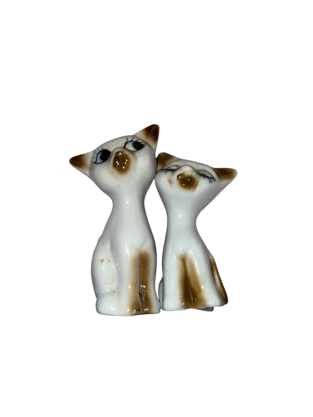 Vintage Siamese cat salt and pepper shakers